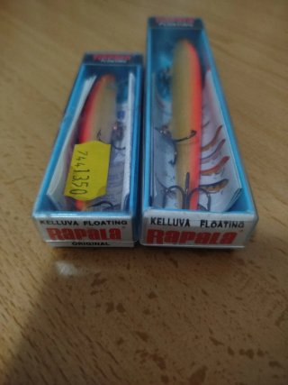 2 señuelos Rapala Floating
