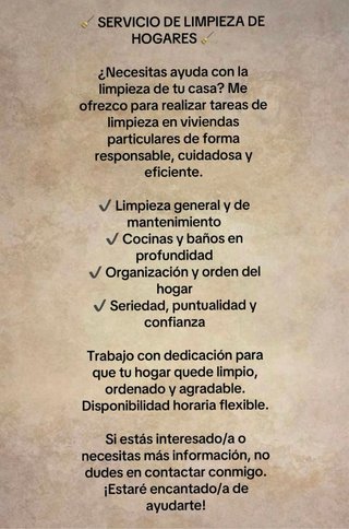 Limpieza