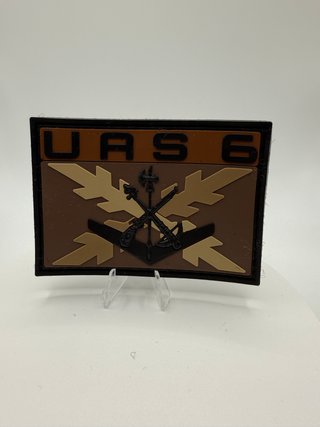 Parche PVC Militar UAS 6 Velcro
