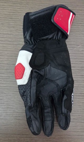 Guantes Moto Alpinestars SP8 Negros y Rojos