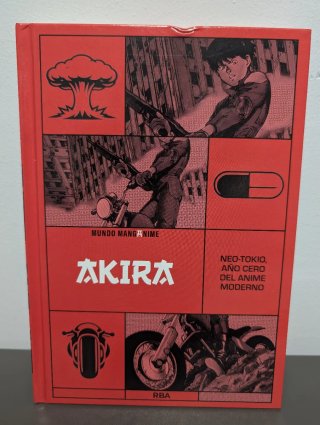 3 tomos Colección Mundo Manganime: GIS, Akira, NGE