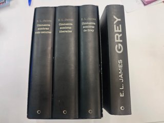 Estuche tapa dura 50 sombras + Grey