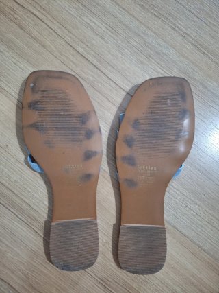 Sandalias planas Lefties azules