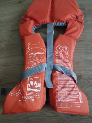 Chaleco salvavidas naranja Tribord