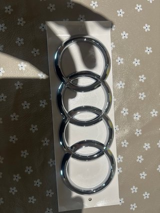 Emblema Audi 4 Anillos Cromado
