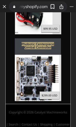 Controladora Gimbal Profesional Phobotic