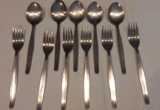 Lote Cubiertos Varios Metal