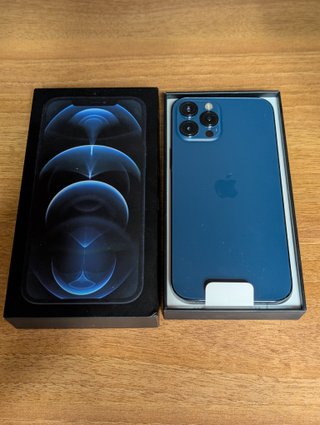 iPhone 12 Pro Max Azul 256gb