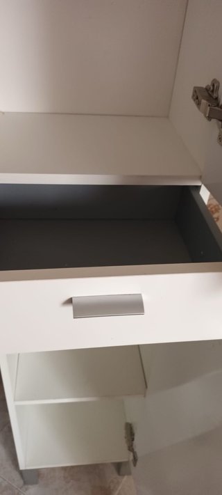 Armario alto blanco