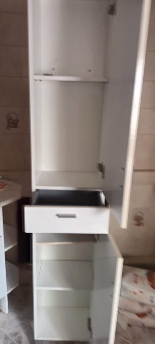 Armario alto blanco