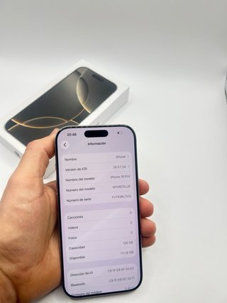 iPhone 16 Pro 128GB Gris