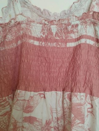 Vestido boho tirantes estampado