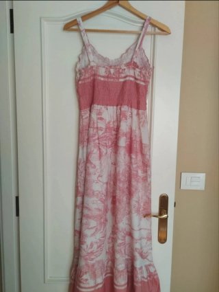 Vestido boho tirantes estampado