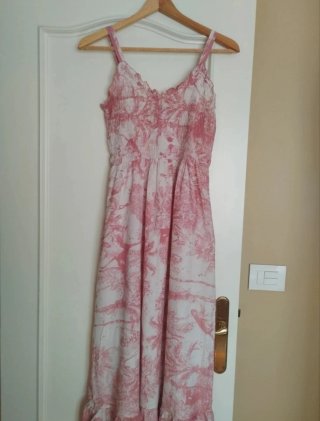 Vestido boho tirantes estampado