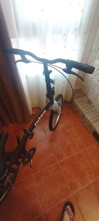 Bicicleta Plegable Nilox X0 Negra con caja origina