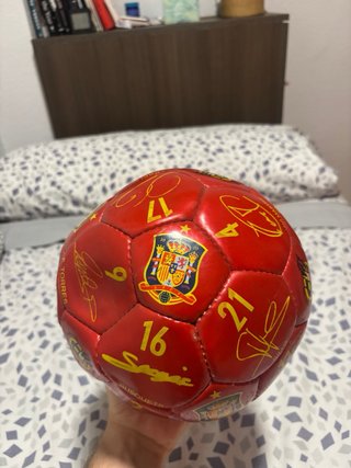 Balón de España firmado – Mundial 2010 (El País)