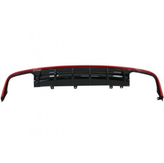 Difusor trasero con Salidas de Escape para Audi A6