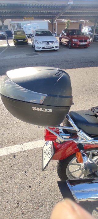 Yamaha YBR 125 Custom Roja 2016