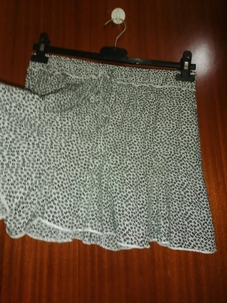 Falda/pantalón corta estampada