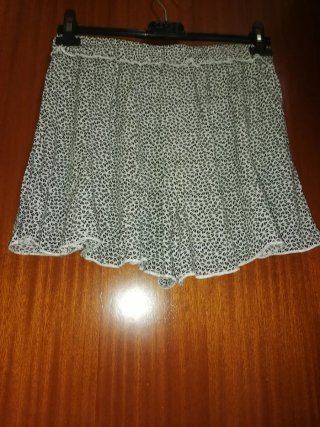 Falda/pantalón corta estampada