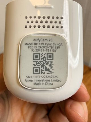 Cámara Seguridad eufyCam 2C