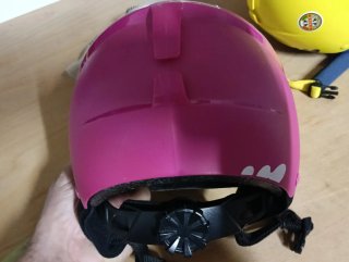 Coppia caschi sci bambini