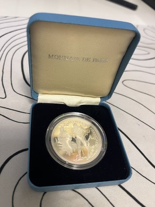 Lote 8 Monedas Plata JJOO Albertville 1992.