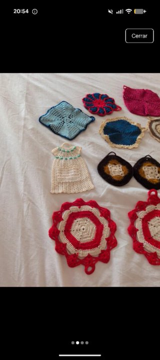Artesanía Crochet Hecha a Mano