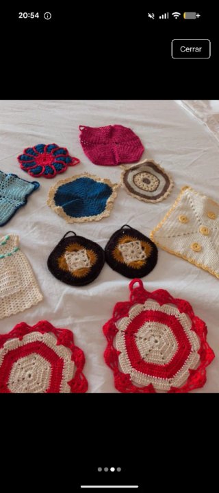 Artesanía Crochet Hecha a Mano