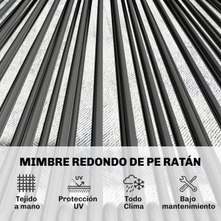 Banco Exterior Ratán 2 Plazas