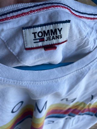 Camiseta Tommy Jeans Talla M Arcoíris