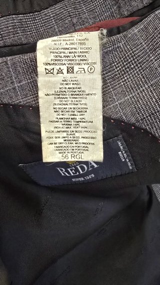 Traje Emidio Tucci cuadros escoceses T56