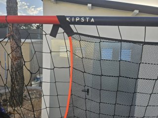 Portería fútbol grande con red puntería