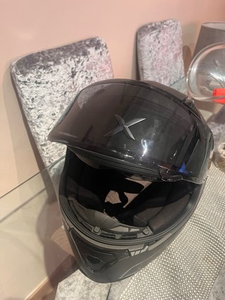 Casco de moto SHIRO con su caja
