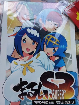 Recopilatorio 3 en 1, fanbook pokemon doujinshi H