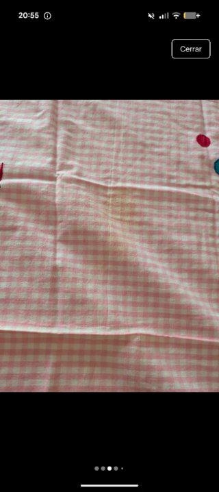 Mantel verano bordado infantil