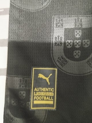 Camiseta Portugal Ronaldo Negra Puma