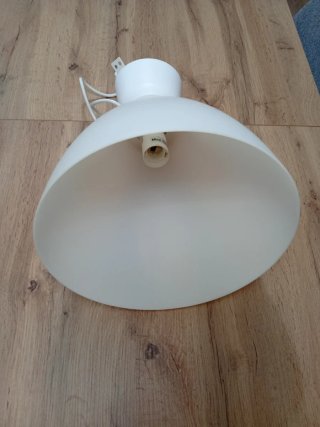 Lámpara colgante Ikea blanca