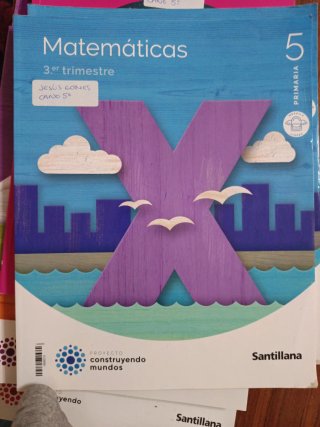 Libros de texto 5 primaria Santillana construyendo