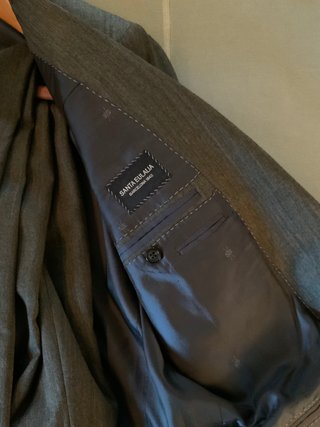 Traje Santa Eulalia gris