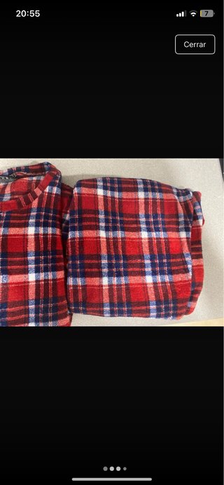 Pijama cuadros nuevo