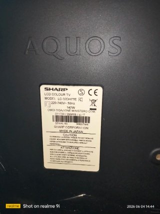TV Sharp Aquos de 32 Pulgadas
