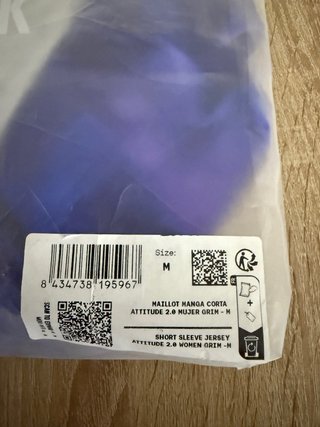 Maillot Gobik Azul/Morado Talla M
