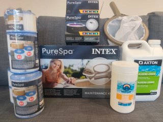 Piscina Spa Hinchable Intex + accesorios