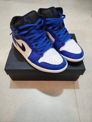 Nike Air Jordan 1 Mid Azul