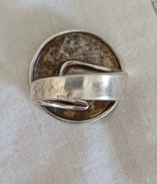 Anillo Plata 925 y Ámbar Báltico Natural