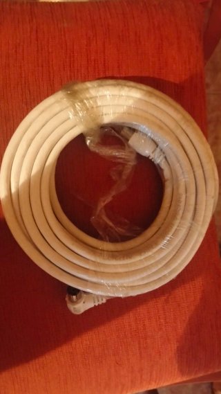 Cable Antena TV Blanco