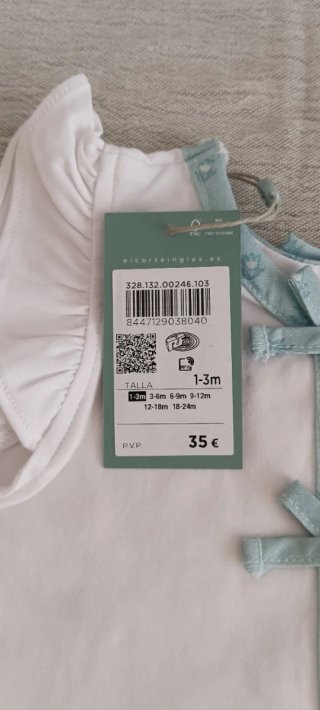 Conjunto bebé niña Coconut T 1-3 meses