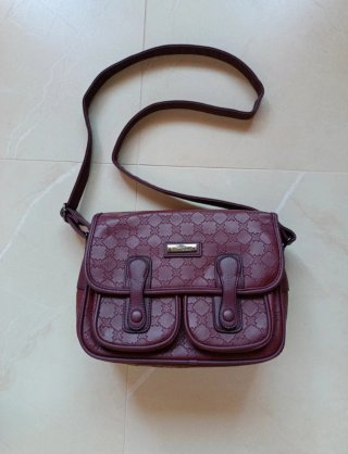 Borsa tracolla Charro viola