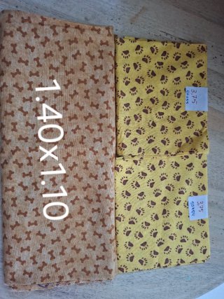 Telas patchwork 1.40x1.10 y 50x55